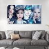 Black Pink Jisoo Jennie Ros Lisa Girl Group Posters Canvas Prints Painting Wall Art Pictures Living 2 - Black Pink Merch