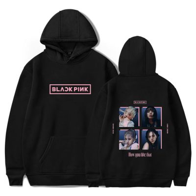 blackpink how you like that hoodie 1 1 - Black Pink Merch