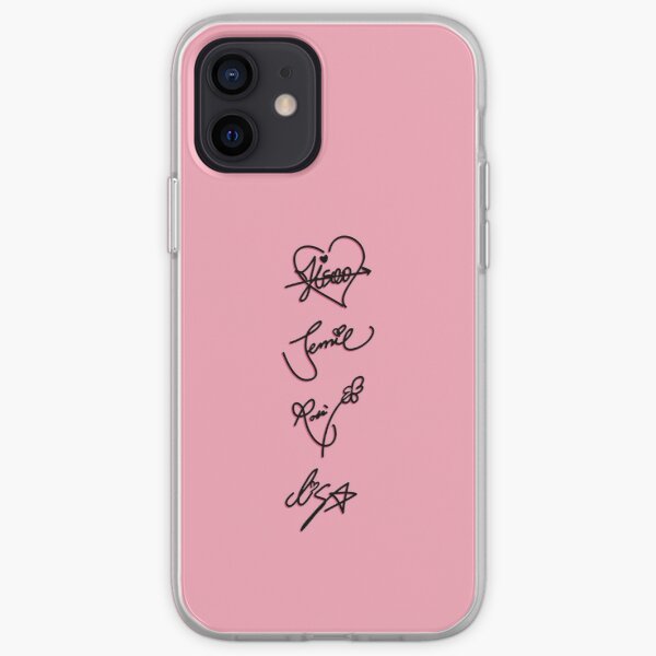 BLACKPINK SIGNATURES iPhone Soft Case