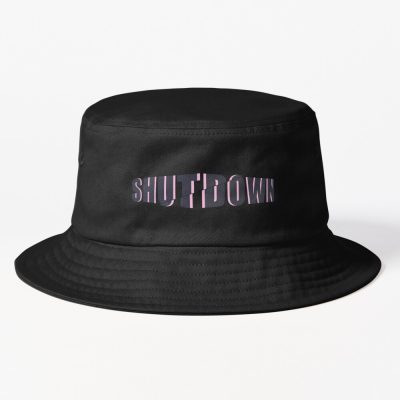 Shut Down Blackpink Bucket Hat Official Black Pink Merch